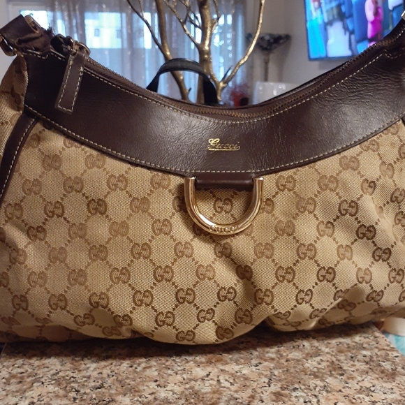 BEAUTIFUL VINTAGE GUCCI HANDBAG - Picture 1 of 8